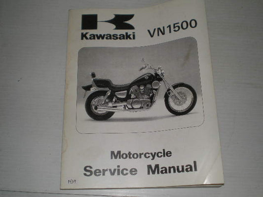KAWASAKI VN1500 1987-1997  Service Manual  99924-1078-07  #1439