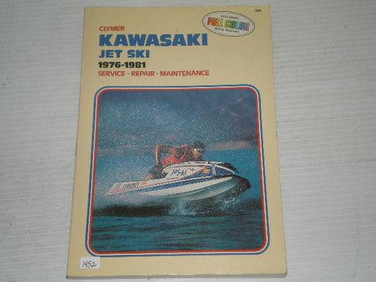 KAWASAKI JS400  JS440  Jet Ski  1976-1981 Clymer Service Manual X956  #1452