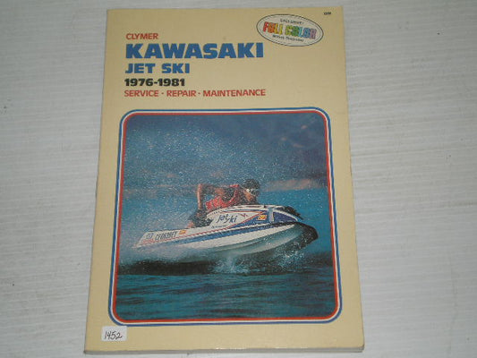 KAWASAKI JS400 JS440 Jet Ski 1976-1981 Clymer Service Manual X956 #1452