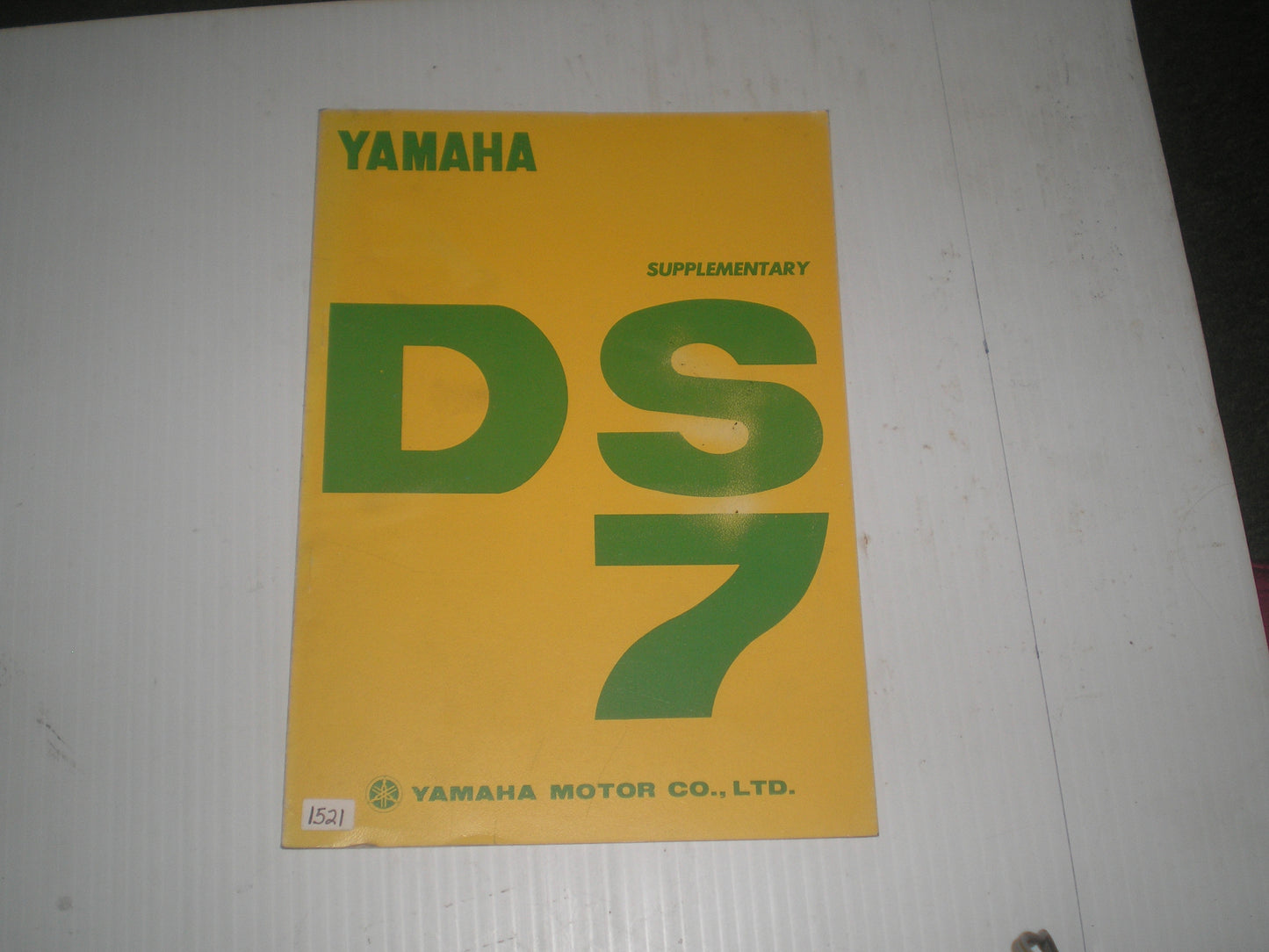 YAMAHA DS7  1971  Service Manual Supplement  #1521