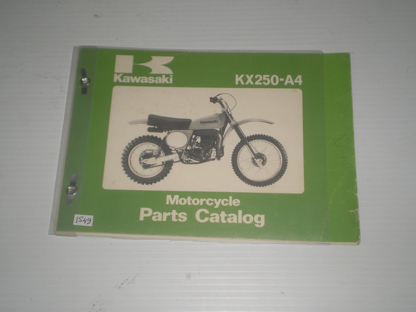 KAWASAKI KX250 A4  1978  Parts Catalogue  99910-1006-01  #894