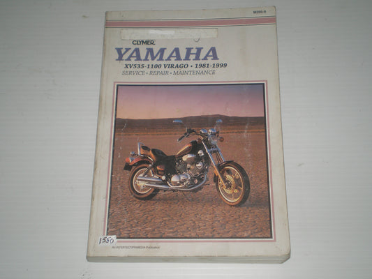 YAMAHA XV535 XV700 XV750 XV920 XV1000 XV1100 1981-1999  Clymer Service Manual M395-9  #1550