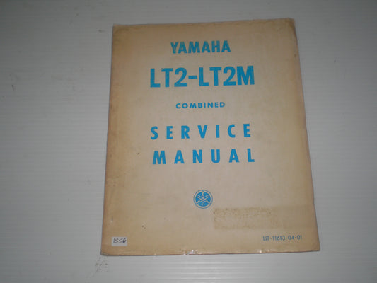 YAMAHA LT2 LT2M 1973 Service Manual LIT-11613-04-01 #1556