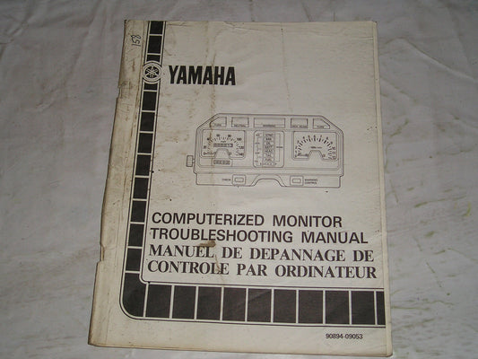 YAMAHA XJ650 XJ750 XJ1100 XV920 1983 Computerized Trouble Shooting Manual  90894-09053  #158
