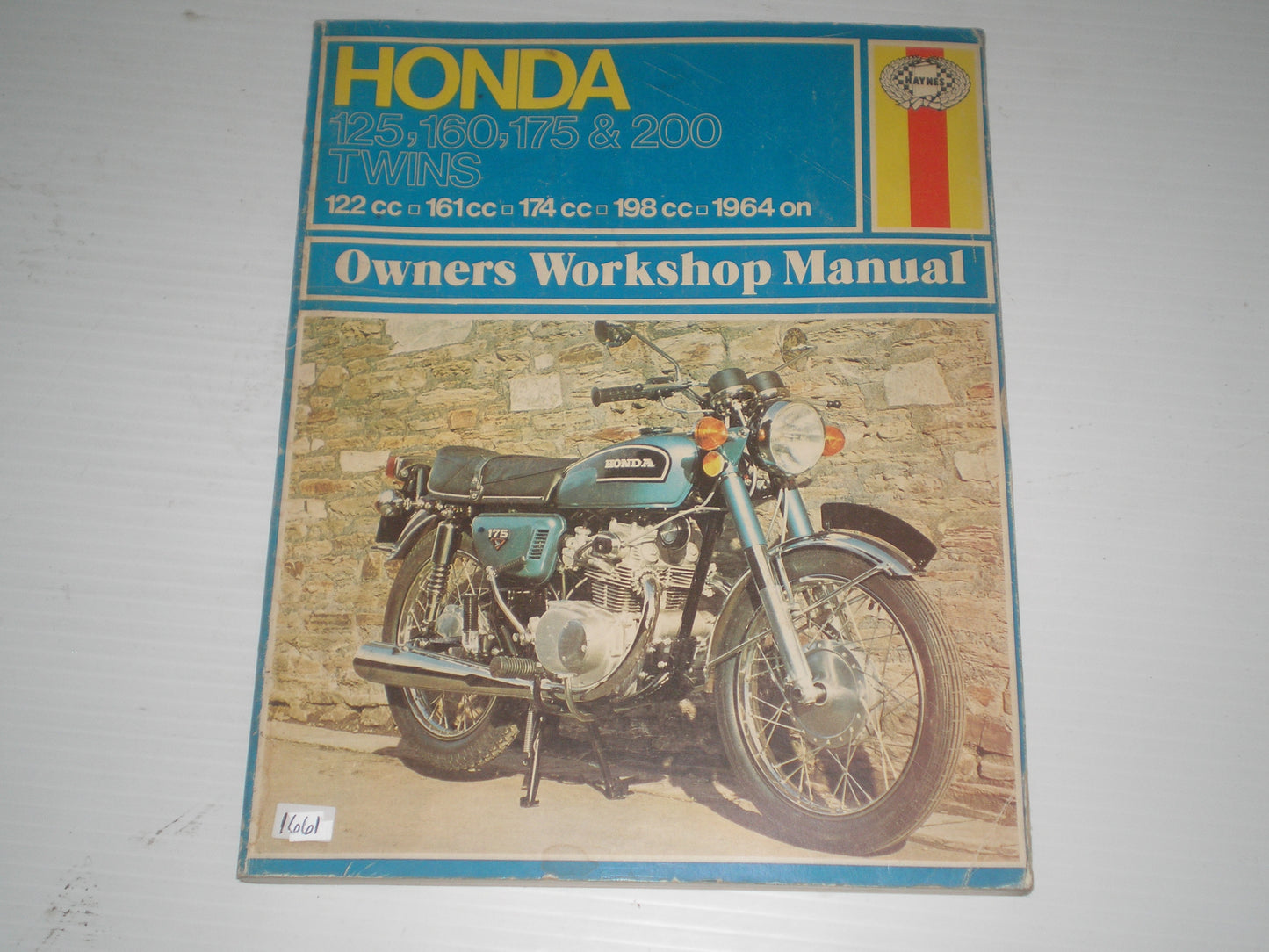 HONDA CB125 CB160 CB175 CB200 CD175 SS125  1964 on   Haynes Workshop Manual 067  #1661
