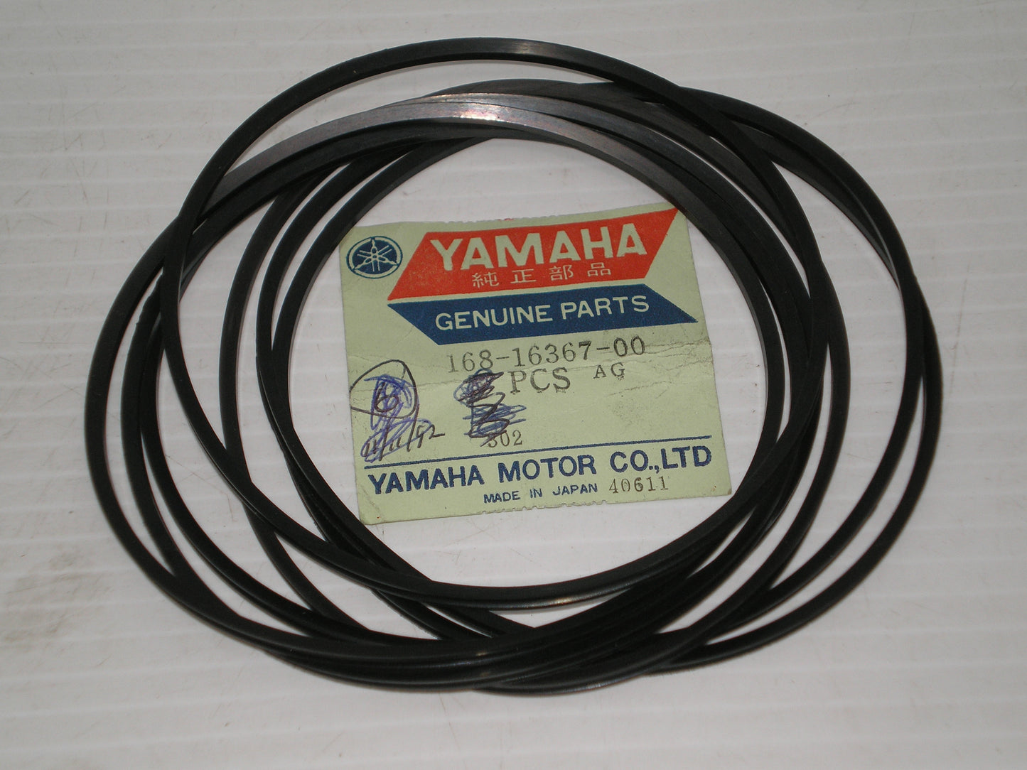 YAMAHA DS6 DS7 DT1 DT2 DT3 R3 R5 RT1 RT2 RT3 TD1 TD2 YDS5 YR1 YR2 168-16367-00