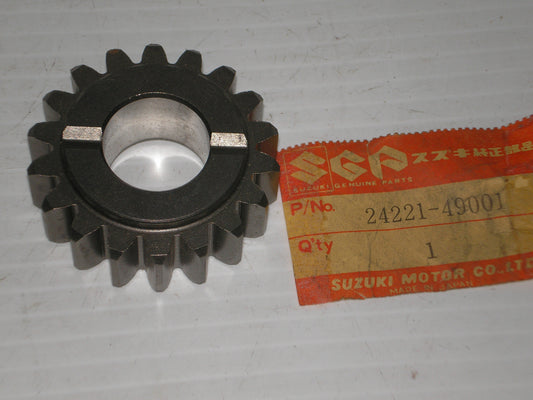 SUZUKI GS750 GS1000 GT550 GT750 RE5 2nd Driven Gear 24221-49001 24221-37000