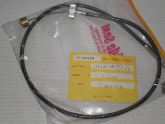 HONDA CB750 K0 Upper Throttle Cable 17910-300-000 #244