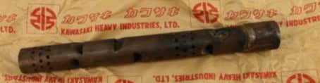 KAWASAKI A1 A1SS Factory Exhaust Lower Baffle Tube 18033-017