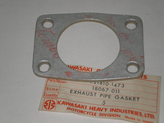 KAWASAKI F21M F4 Exhaust Pipe Holder Gasket 18067-011 / F21410-1473