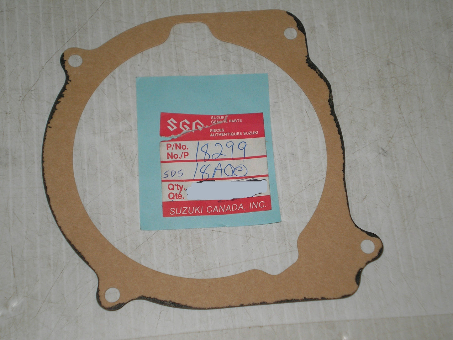 SUZUKI LT160 LT230 LT-F160 LT-F230 Recoil Starter Housing Gasket 18299-18A00