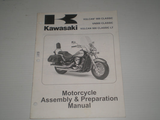 KAWASAKI Vulcan 900 Classic / VN900 Classic / Vulcan 900 Classic LT / VN900 B6F/D6F 2006 Assembly & Preparation Manual  99931-1461-01  #1878