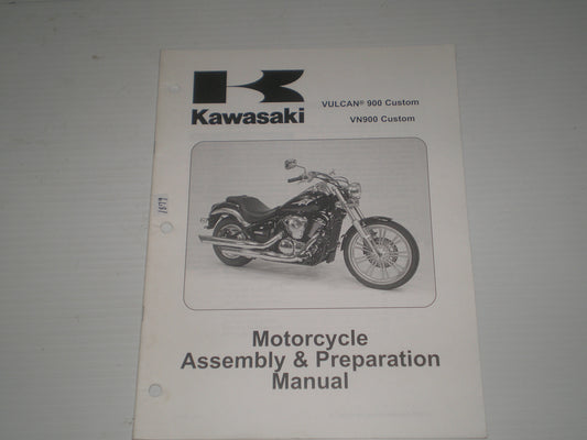 KAWASAKI Vulcan 900 Custom / VN900 Custom / VN900 C7F  2007  Assembly & Preparation Manual  99931-1469-01  #1879