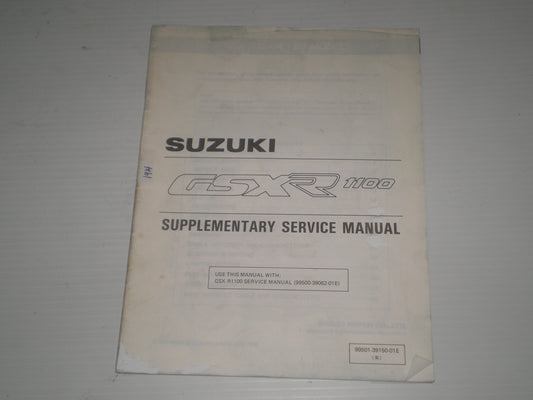 SUZUKI GSX-R1100 K 1989 Service Manual Supplement 99501-39150-01E #1914
