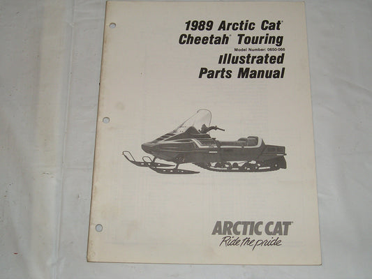 ARCTIC CAT Cheetah Touring Illustrated Parts Catalogue 2254-493 #S26