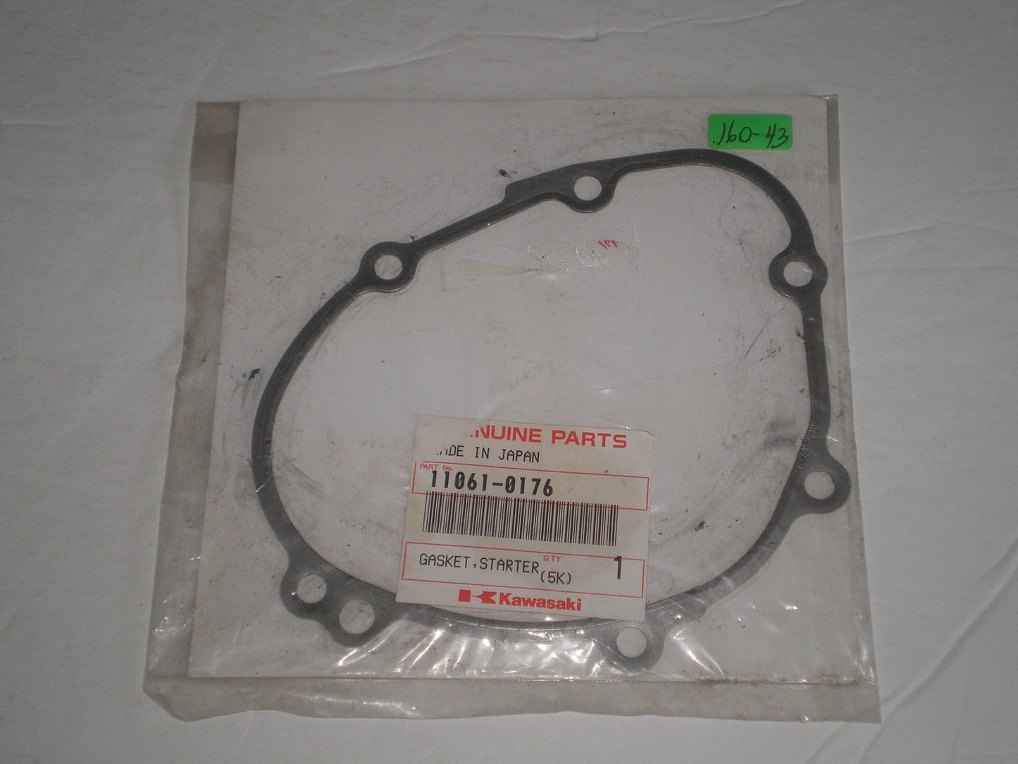 KAWASAKI ZX-10R ZX10R 2006-2007 Starter Cover Gasket 11061-0176