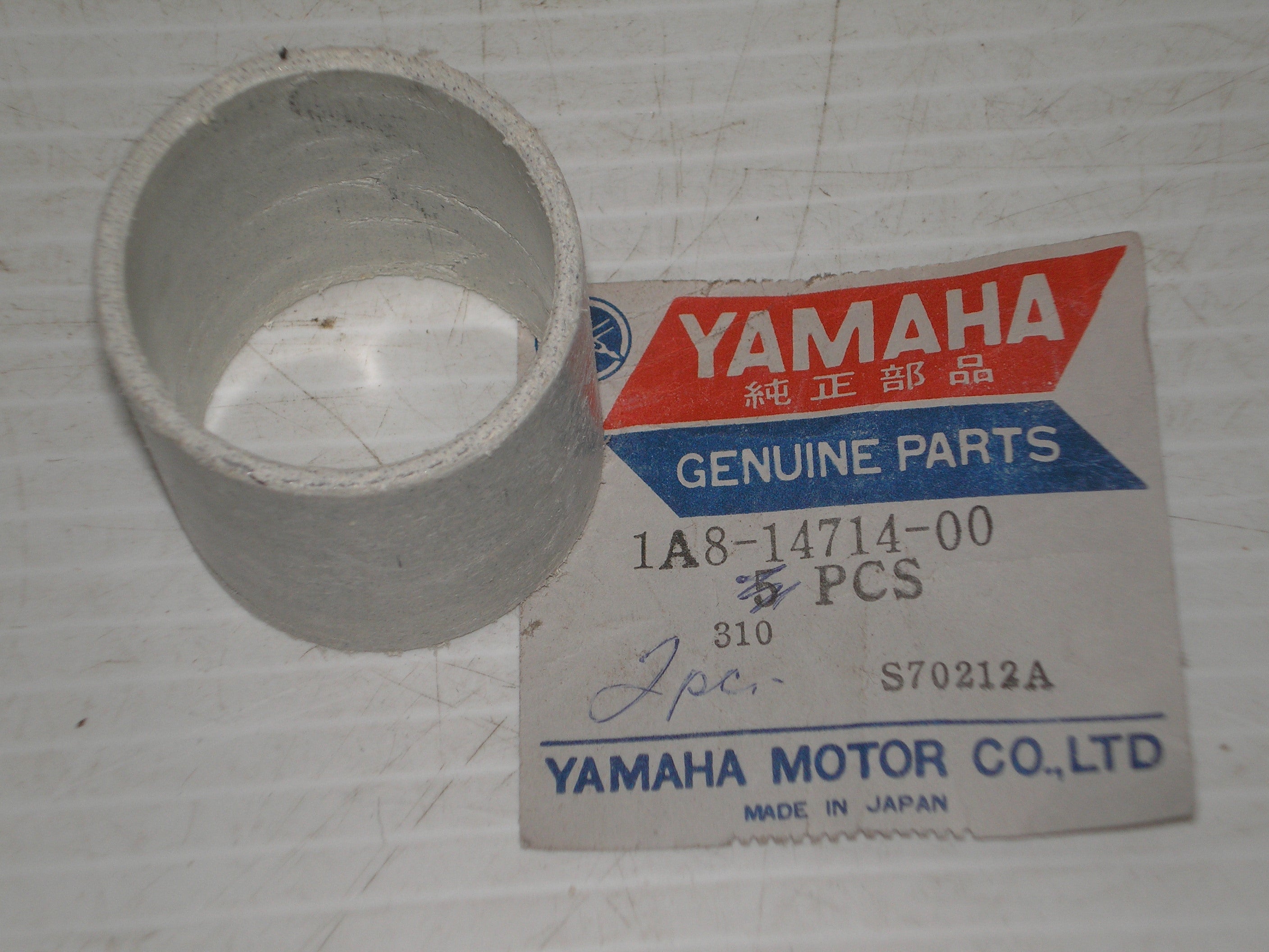 Yamaha PW50 PW 50 Y-Zinger Exhaust Muffler Gasket Coupler – OEM 4X4-14714-00-00