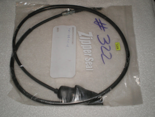YAMAHA IT175 TT500 YZ125 Front Brake Cable 1W1-26341-00 #322