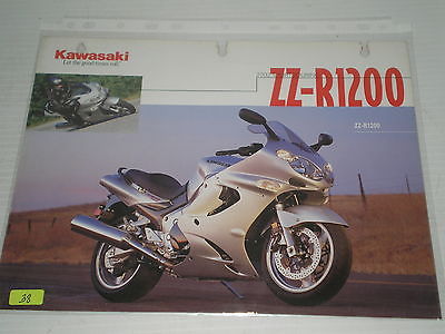 KAWASAKI ZZR1200 ZZ-R1200 2002 Sales Brochure #38 – Pro-Formance Cycle