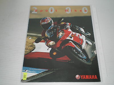 YAMAHA YZFR1 YZF-R1 YZFR6 YZF-R6 YZF600 YZF600R 2000 Sales Brochure #128