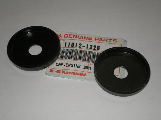 KAWASAKI KAF KVF KZ ZG ZL ZN ZR ZX Engine Bracket Caps Set/2 11012-1228