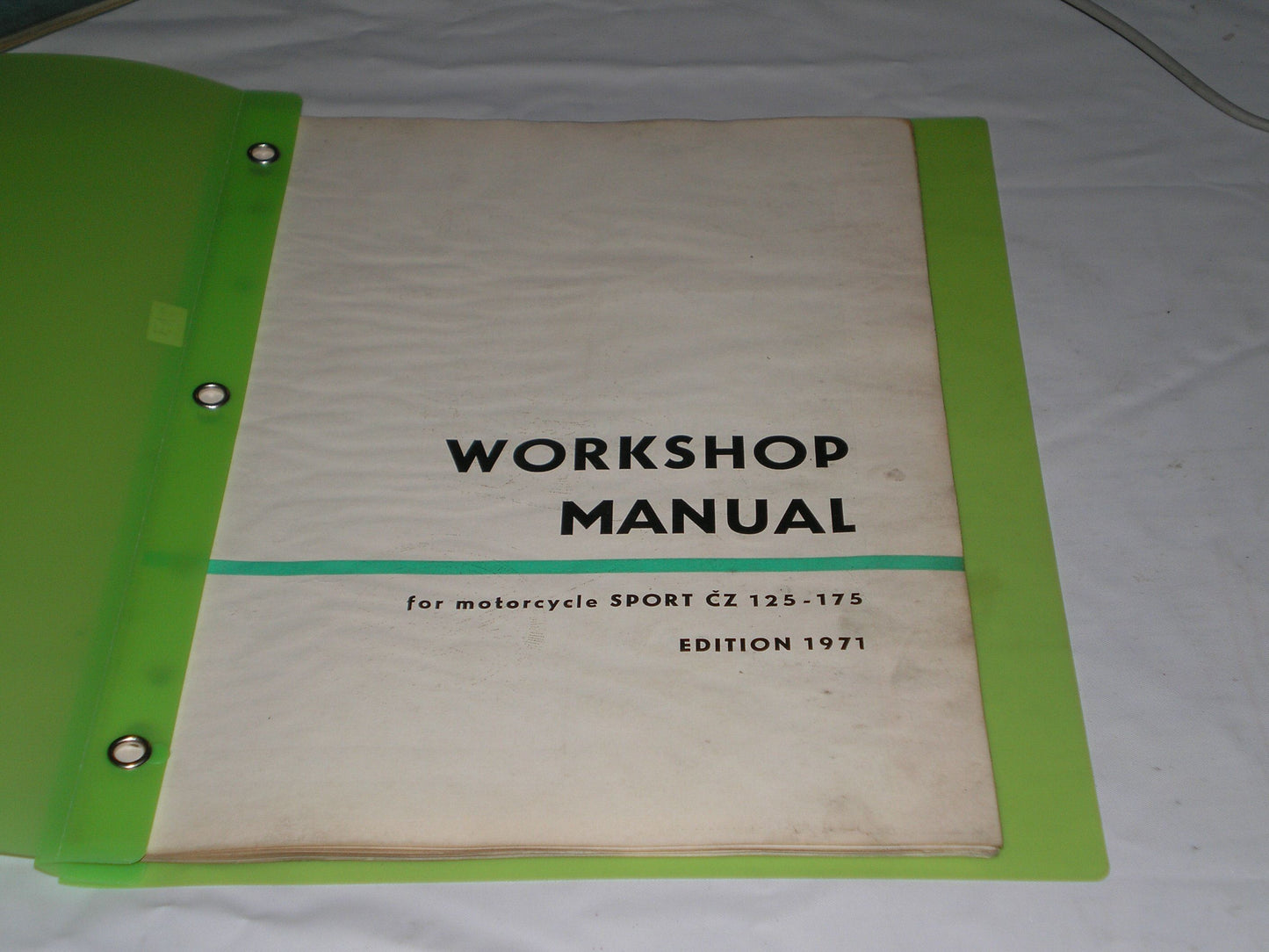 CZ JAWA Sport 125 - 175 cc 1971 Workshop / Service Manual #E99