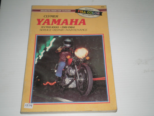 YAMAHA XV700 XV750 XV920 XV1000 1981-1984   Clymer Service Manual M395  #1501