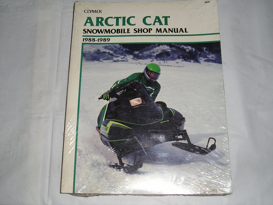 ARCTIC CAT Wildcat 650 & El Tigre EXT 1988 1989 Clymer Shop Manual S835 #S73
