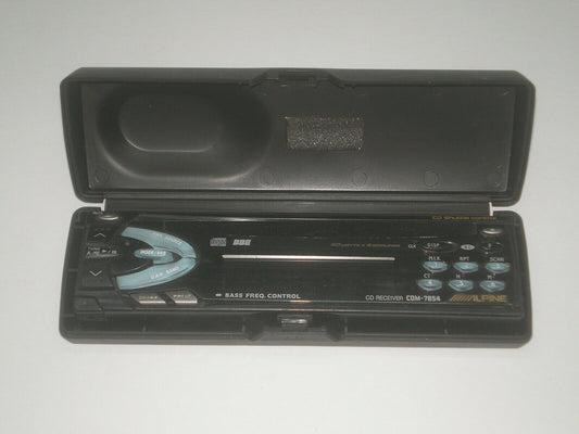 ALPINE CDM-7854  CD PLAYER & RADIO CONTROL PANEL FACE  #9