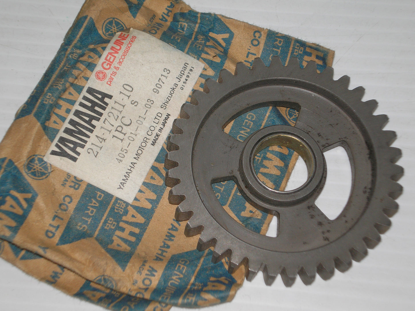 YAMAHA DT1 DT2 DT3 DT250 DT360 DT400 RT1 RT2 RT3 Transmission 1st Wheel Gear 38T  214-17211-10