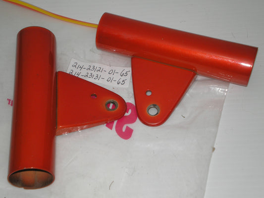 YAMAHA CT1 L/H & R/H Front Fork Upper Covers 214-23131-01 / 214-23121-01