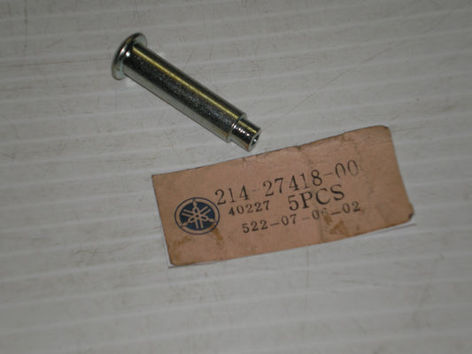 YAMAHA AT CT DT HT LT MX RT SR TX XJ XS YZ Footrest Step Pivot Pin 214-27418-00