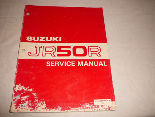 SUZUKI JR50 R 1983  Service Manual  99500-20090-03E  #162