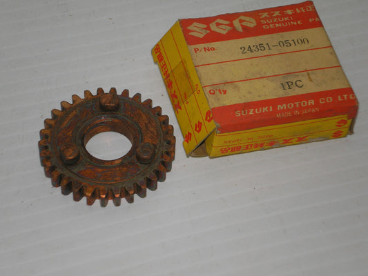SUZUKI AS50 TS50 1969-1974 Transmission Fifth Driven Gear 24351-05100