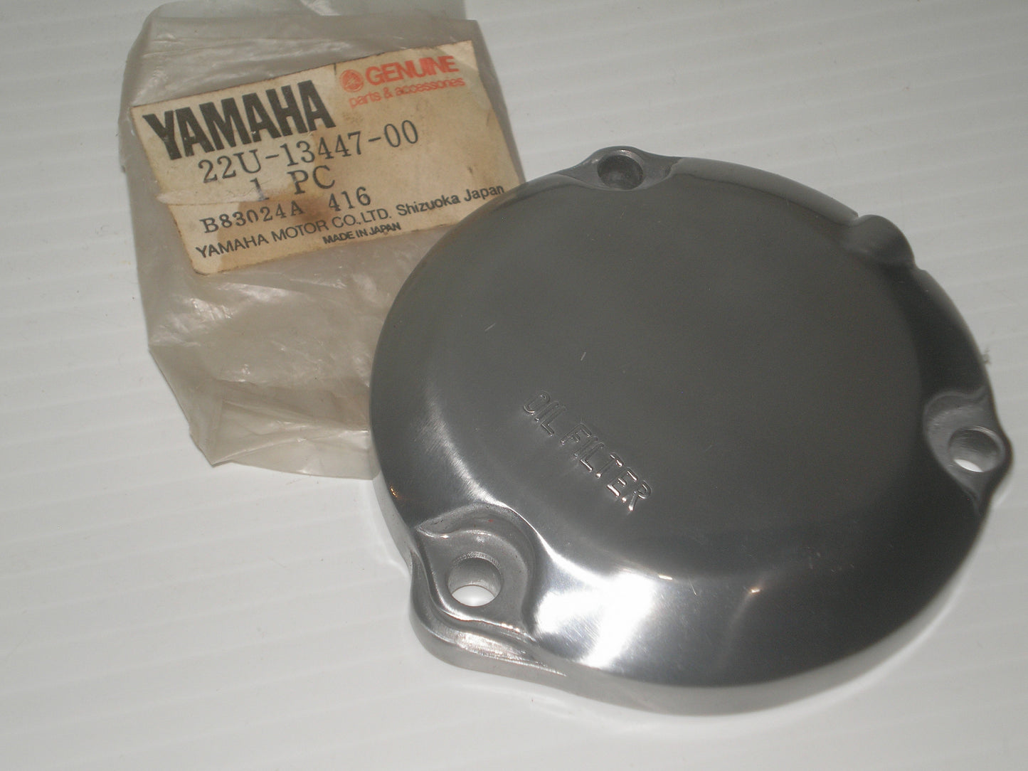 YAMAHA XV500 Virago Oil Filter Element Cover 22U-13447-00