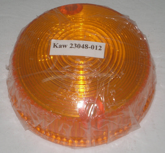 KAWASAKI H1 H2 KZ400 KZ440 KZ650 KZ750 KZ900 KZ1000 S2 Z1 Factory Turn Signal Lens 23048-1024 / 23048-012