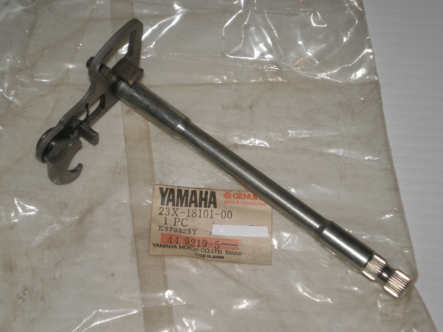 YAMAHA IT250 IT465 IT490 WR500 YTZ250 YZ250 YZ465 YZ490 Shift Shaft Assembly 23X-18101-00 / 38W-18101-01