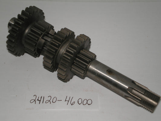 SUZUKI OR50 RM50 RM80 Factory Clutch Counter Shaft Assembly 24120-46000