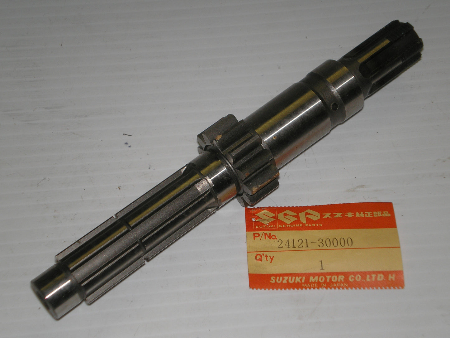 SUZUKI RL250 TM250 TS250 Transmission Counter Shaft 24121-30000