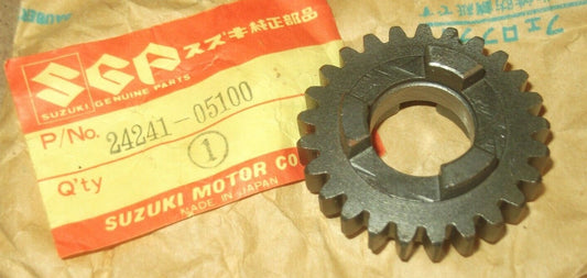 SUZUKI AS50  TS50 Transmission Fouth Driven Gear  24241-05100