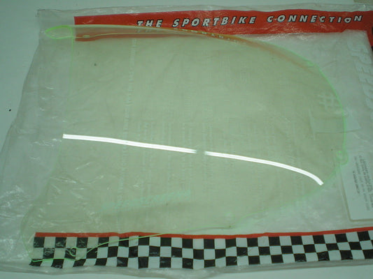 KAWASAKI ZX6 R 1998-1999 Green Edge Lockhart Phillips Speed Screen Windscreen 101-WS9030GE