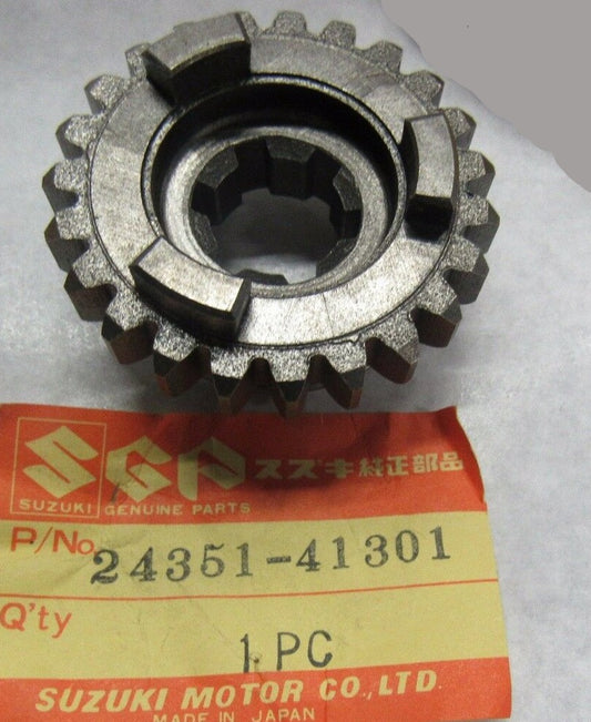 SUZUKI PE175 RM100 RM125 RS175 Fifth Driven Gear 23T 24351-41301 / 24351-41300