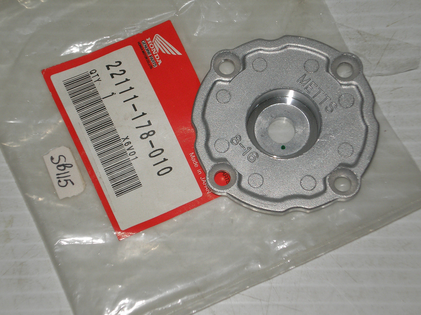 HONDA C70 CRF50 CRF70 CT70 XR50 XR70 Z50 ZB50 Cover 22111-178-010 / 22111-178-000