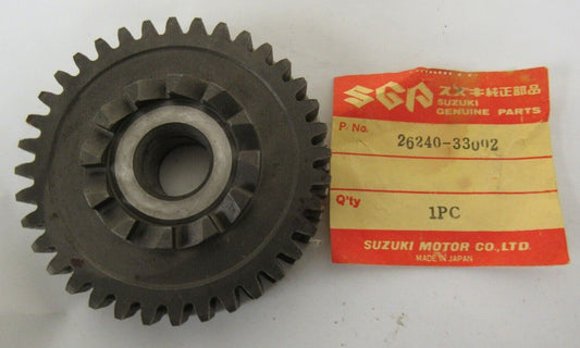 SUZUKI GT380 Sebring Kick Starter Drive Gear 26240-33002