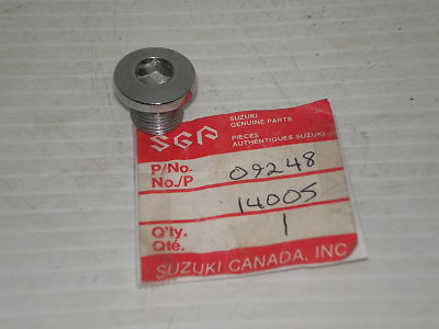 SUZUKI DR DRZ GS GSX LS LT SV TL VL VS VX VZ Rocker Arm Shaft Plug 09248-14005