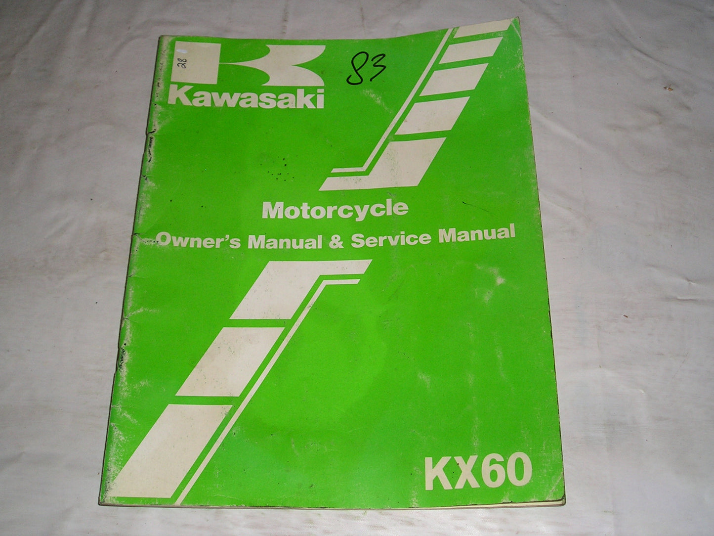 KAWASAKI KX60 A2 1984  Owner's & Service Manual  99920-1250-01  #28