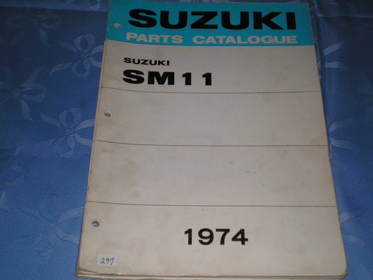 SUZUKI SM11 K  SM11K  SM11 L  SM11L  1974  Factory Parts Catalogue  #S81