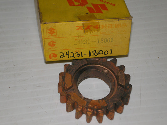 SUZUKI GT250 GT380 T250 T305 T350 TC305 1969-1977 3rd Drive Gear 24231-18001