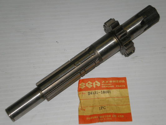 SUZUKI GT250 T250 T305 T350 TC305 Transmission Drive Shaft 24131-18001 / 24131-18002 / 24131-18000