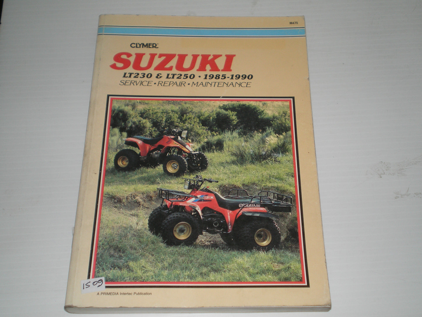 SUZUKI LT230 LT250  LT-F230  1985-1990  Clymer Service Manual M475  #1509
